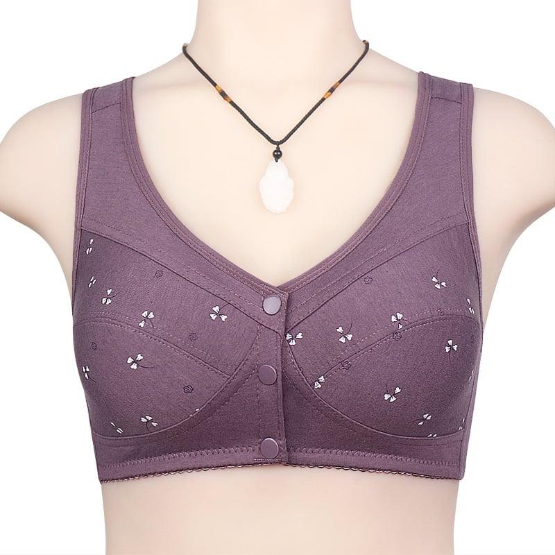 (3 csomag) Senior Design Cotton Front Closure melltartó