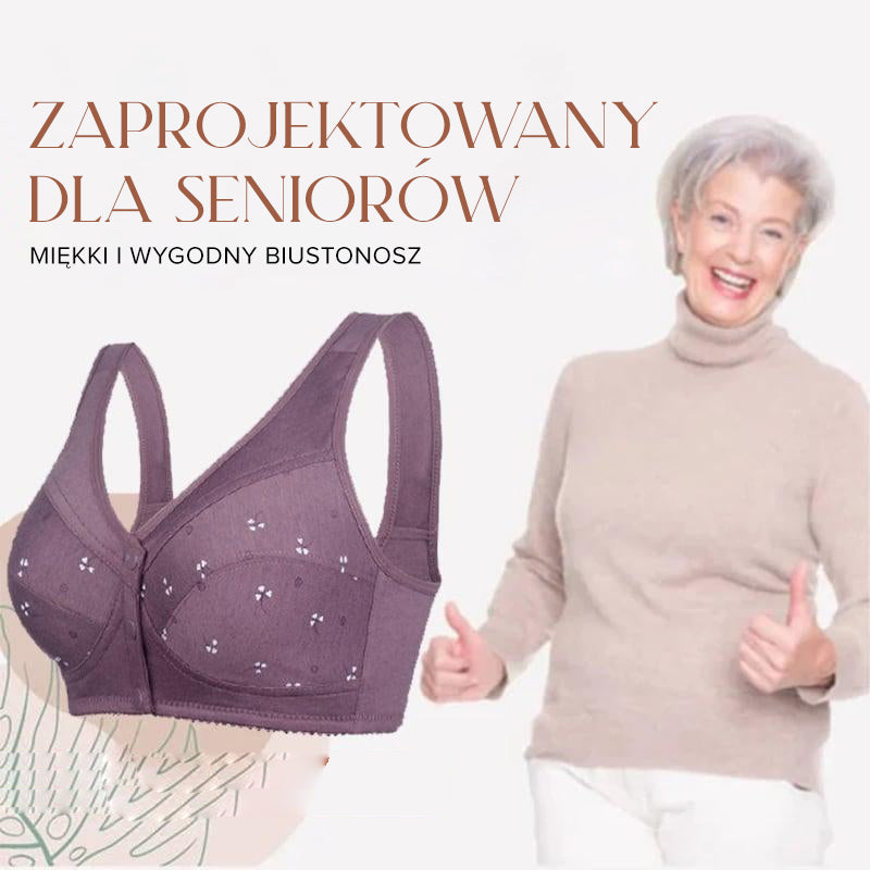 (3 csomag) Senior Design Cotton Front Closure melltartó