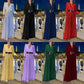 Bő jumpsuit hosszú ujjú, garbós inggel kombinálva