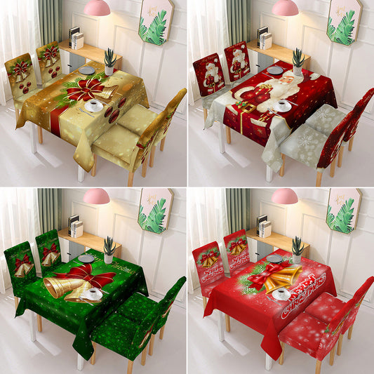 (⛄Early Christmas Action - 49% OFF🎄) Karácsonyi székdísz terítővel