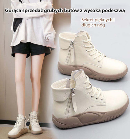 【✨Új termékek 40% kedvezménnyel】👢Velvet, vastag alsó cipők